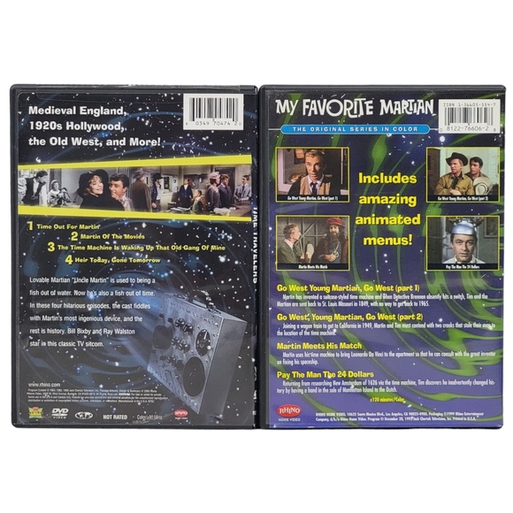 My Favorite Martian DVD Set of 2 - 1999 / 2005 - Picture 3 of 3